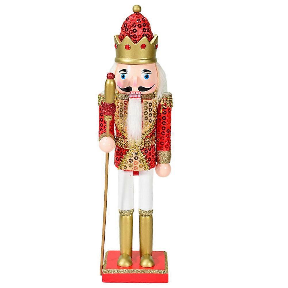 Christmas Nutcracker Figure Wooden Nutcracker Soldier Nutcracker Decoration