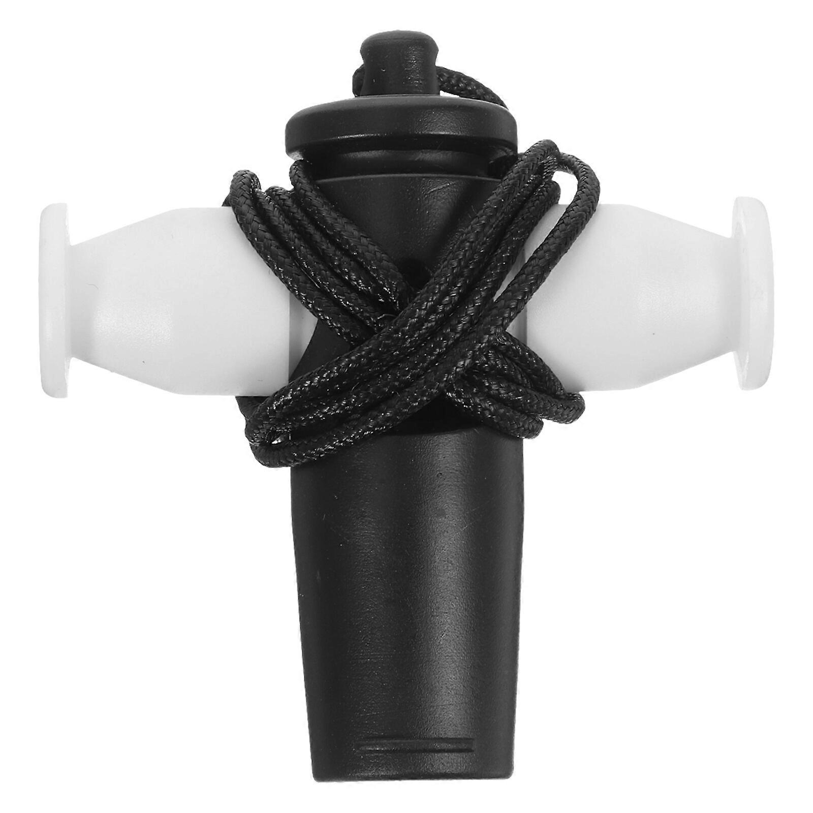 Samba Whistle ABS Whistle Sprzęt do metody nauczania Orff Dorosłe dzieci (czarny)