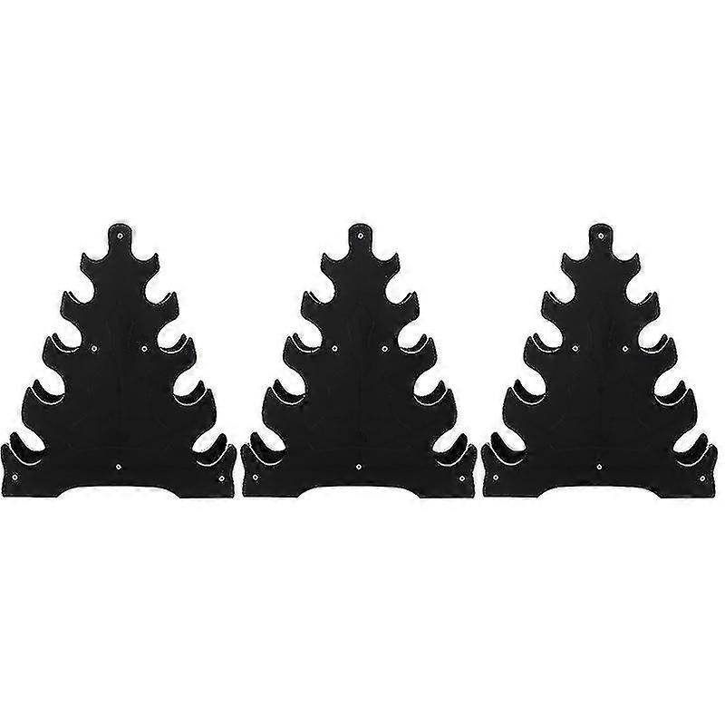 3 Pcs Dumbbell Storage Bracket Chic Dumbbell Display Rack Dumbbell Holding Stand