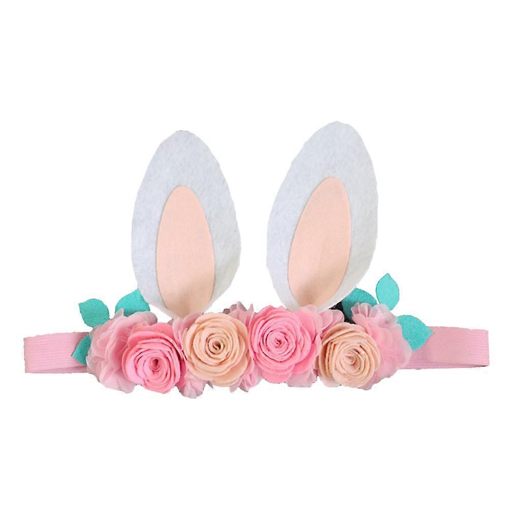 Tilbehør til påskeøre til børn til fest (hvid)