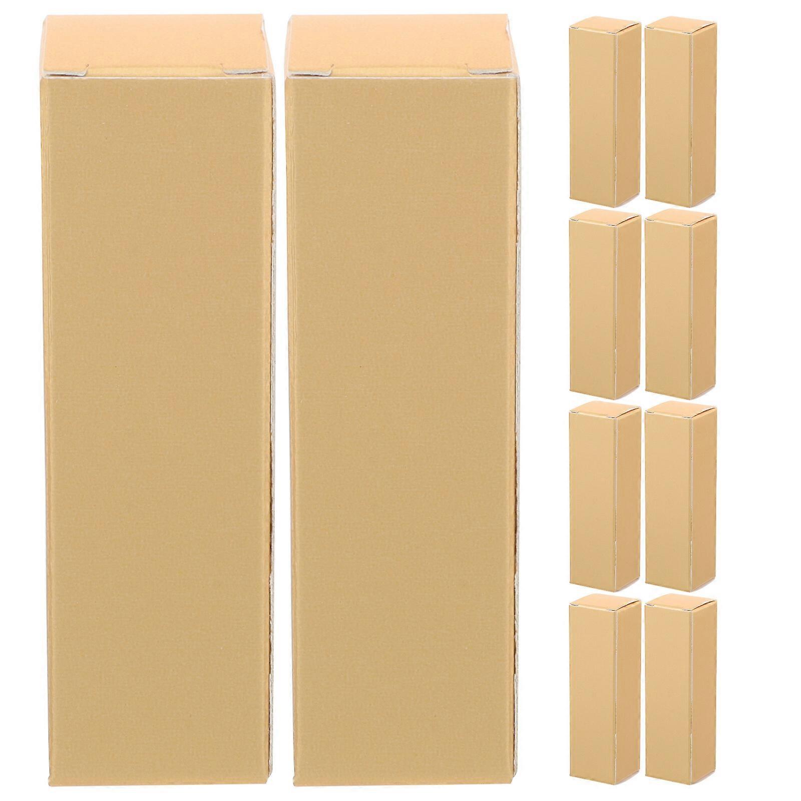 50Pcs Packing Boxes Paper Lipsticks Holder Lipstick Wrapping Boxes Lip Gloss Containers