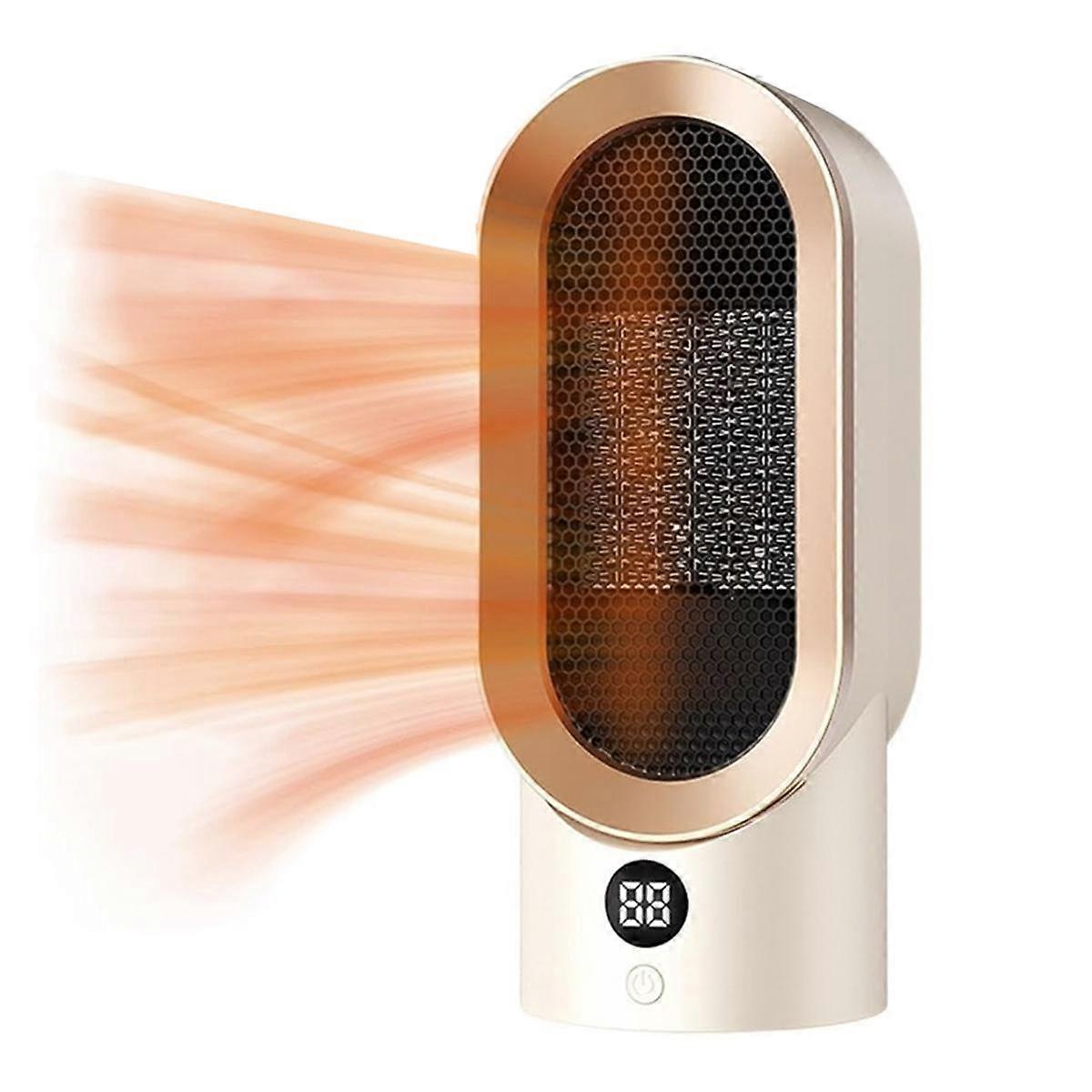 Household Heater Desktop Office Mini Heater PTC Vertical Small Electric Heater EU Plug