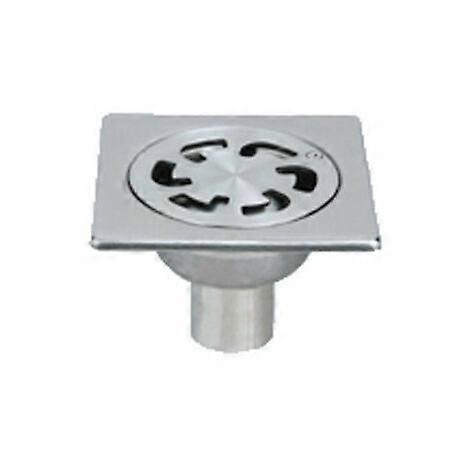 Rvs vloerafvoer - 100x100mm