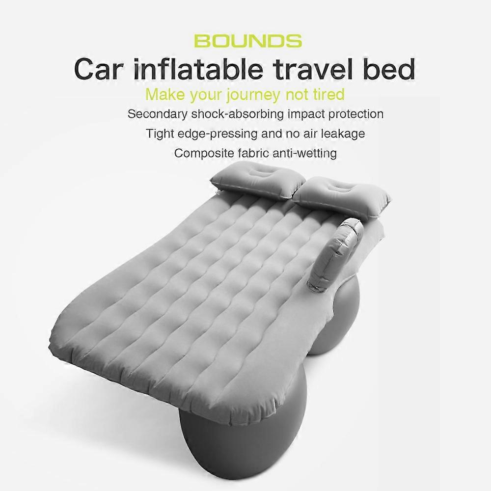 Out of bounds car inflatable travel cot black