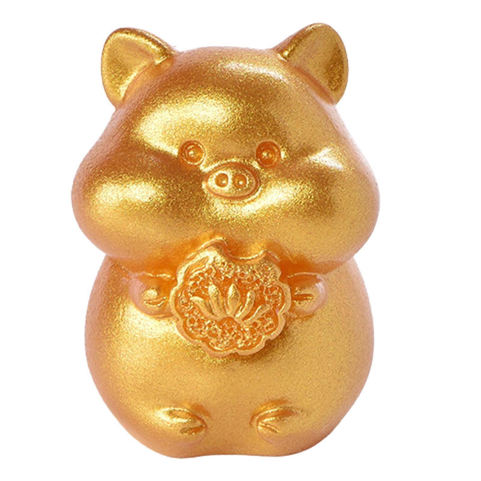 Mini Animals Figurines Rust-proof Indeformable Table Decorations Cake Toppers Mini Dollhouse Figurines for Decor