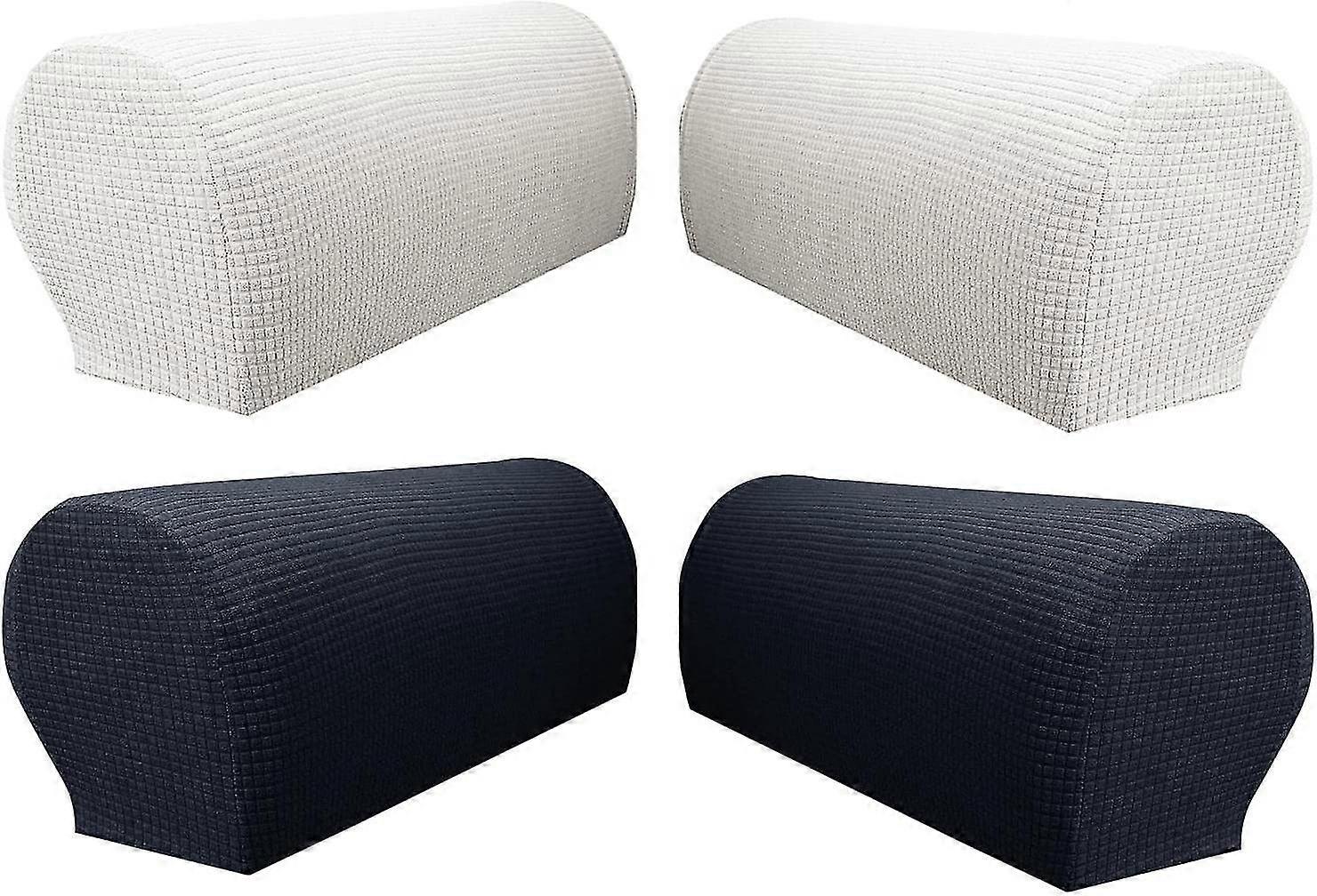 4x Washable Armrest Covers for Sofa