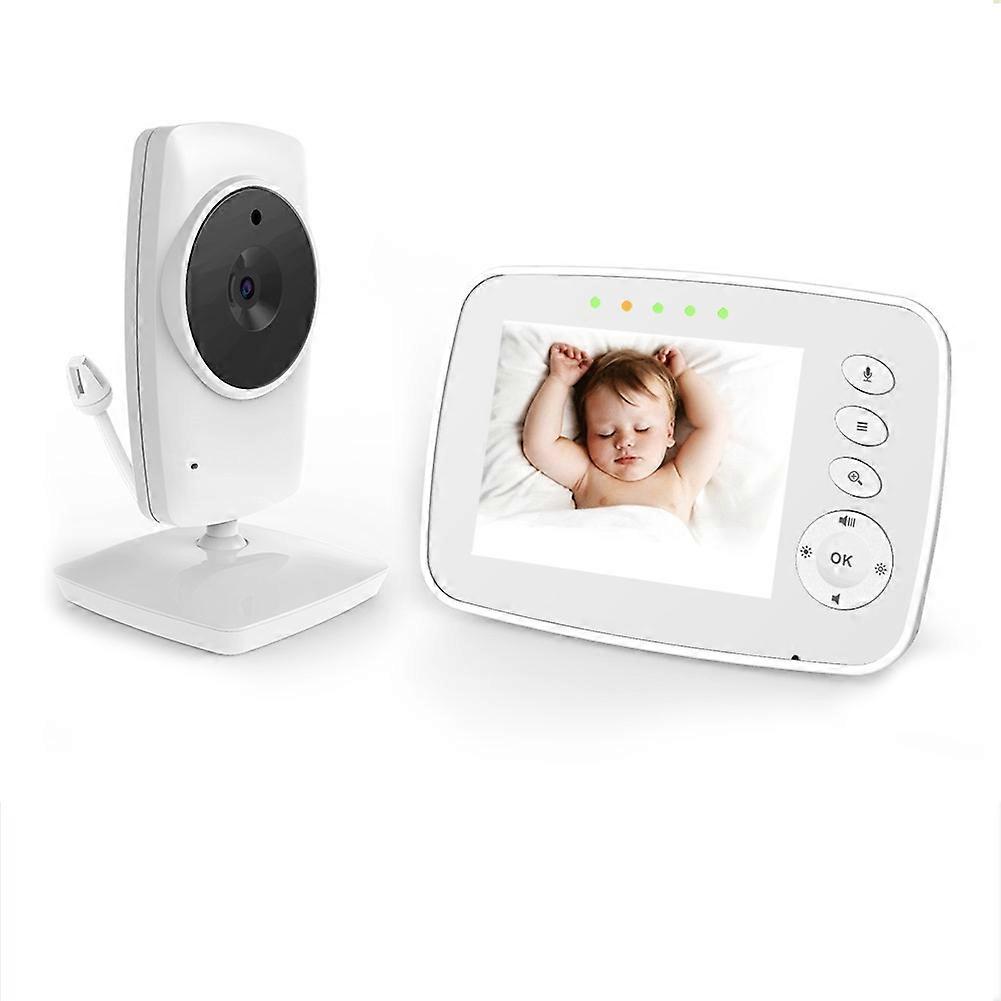 Baby Monitor SM32 Color LCD Display Camera Night Vision Two Way Audio White