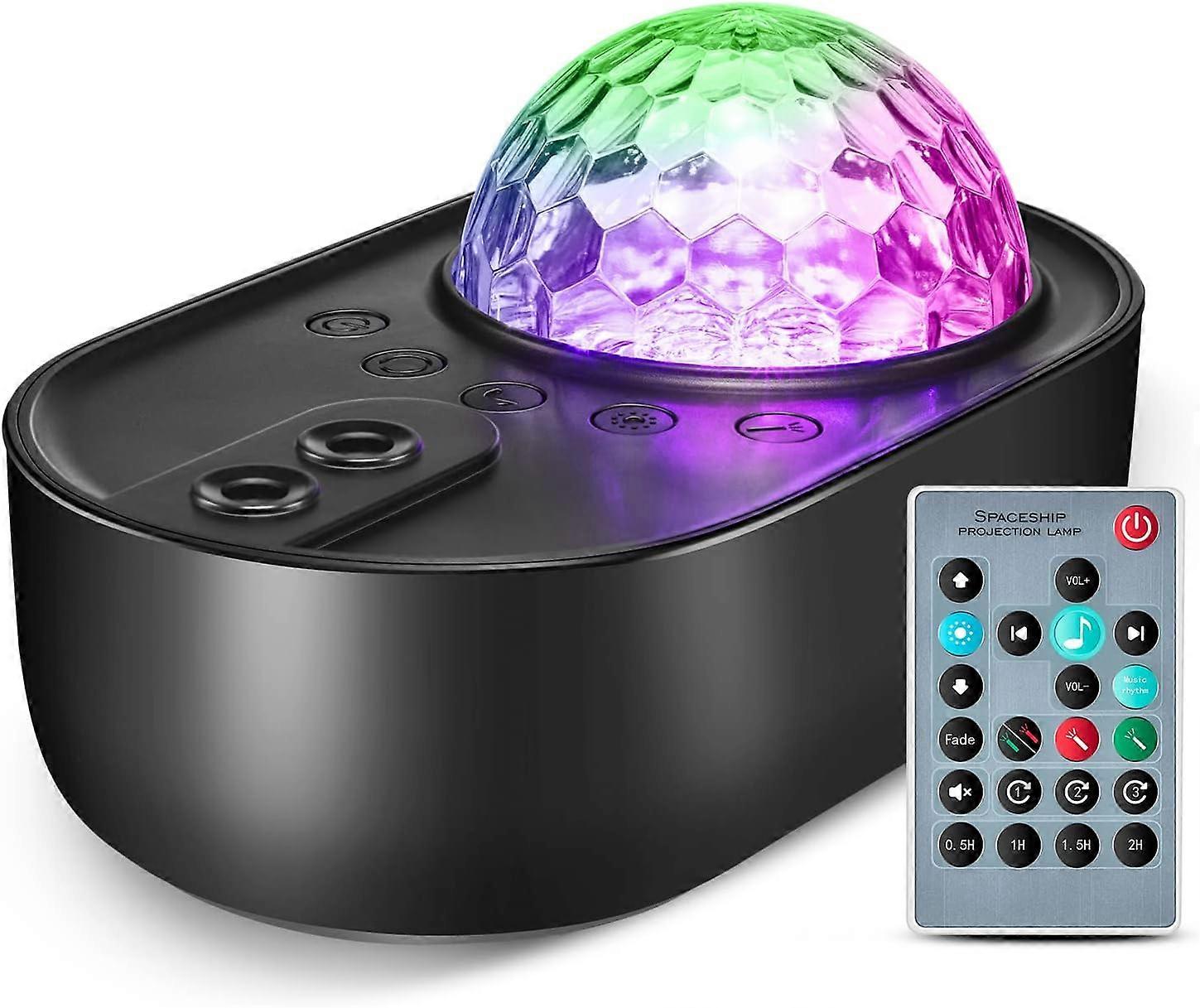 Star Projector,Galaxy Light Projector Starlight Night Light Kids Lamp Ceiling Adults Bedroom Bluetooth Timer Music Light Real Room Led Ocean Wave Clou