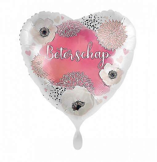 Foil Balloon Beterschap Hart