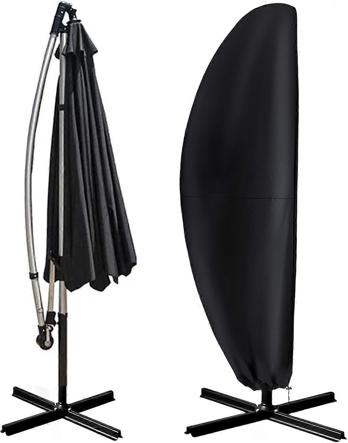 Umbrella Cover for Outdoor Protection 9 to 13 Feet, Heavy-Duty Waterproof Material, UV Resistant, Universal Fit