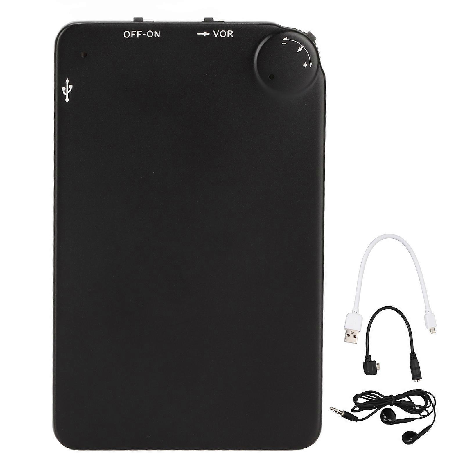 8GB Voice Activated Recorder - Portable, Adjustable Noise Reduction, Ideal for Meetings & Studies