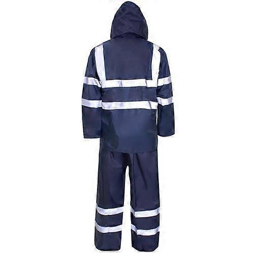 Supertouch Hi Vis Waterproof Reflective Rainsuit