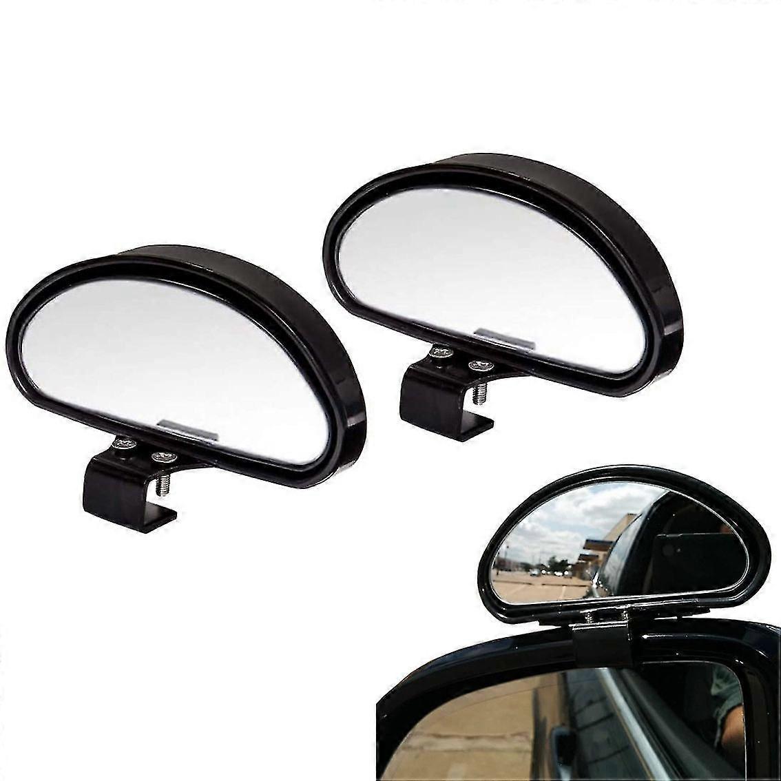 Blind Spot Mirror, Universal Trainer Rearview Mirror Hd Adjustable Rearview Mirror Convex Mirrors Additional Rearview Mirrors