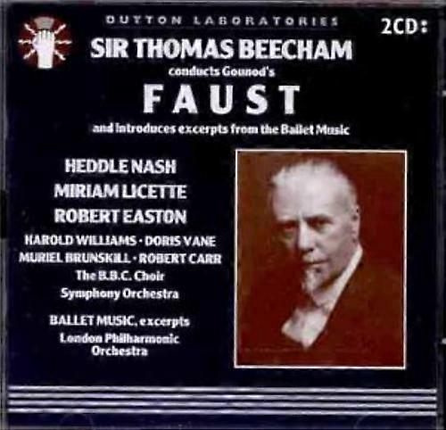グノー・シャルル・ビーチャム指揮、グノーのファウストCD