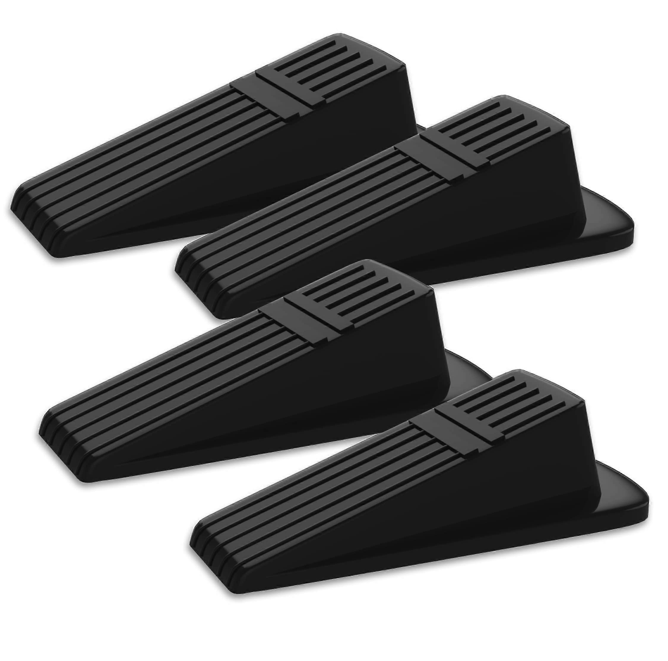 4 Pcs Rubber Non-S Door Stoppers for Floors