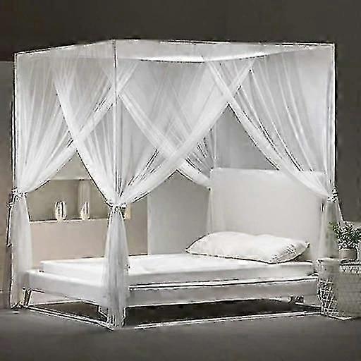 Four Doors Large Mosquito Net Beds For Travel And Home Use