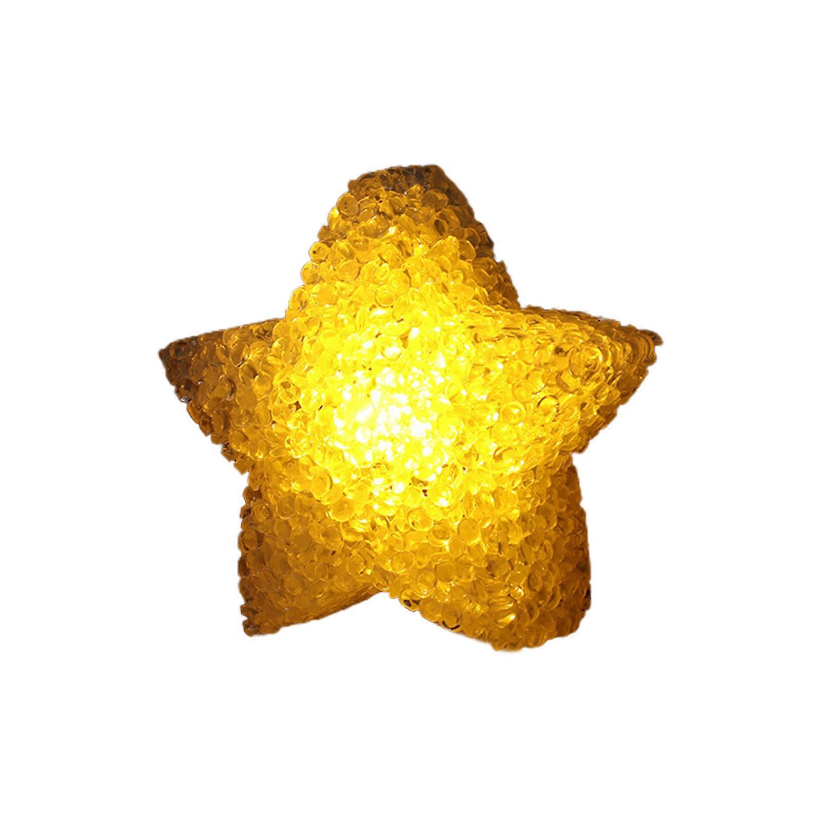 3 Color LED Handhold Star Shape Lamp Flash Light Glow Stick Party Concert Favor Glowing Handholds Party Concert Toy Multicolor
