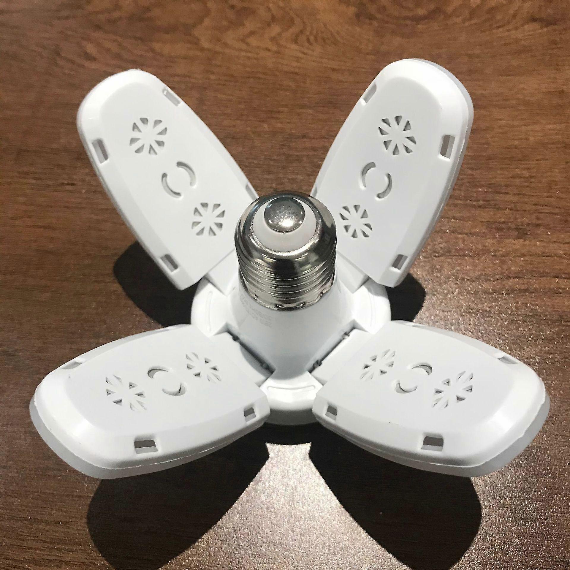 1PC E27 LED Garage Light Deformable AC85-265V 28W 3800LM Ceiling Fixture Lights Workshop Lamp WBL