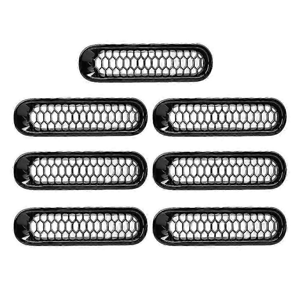 For Ttrs Style Front Mesh Grill Grille Modified Accessory Fit For Tt/tts 8s 15-18