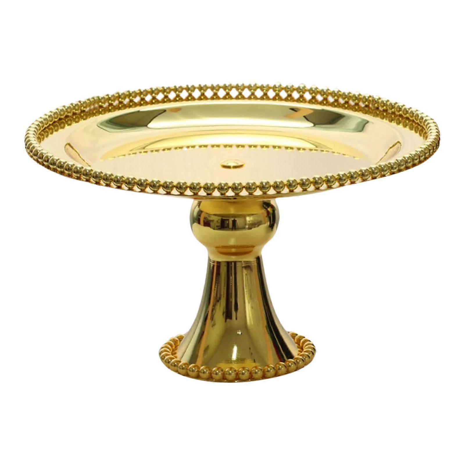 Iron Cake Stand Cookie Tray Table Centerpiece Cupcake Fruit Plate Display Stand