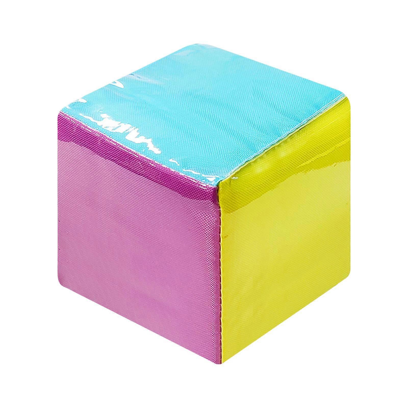 Large Dice Plush Cube Props 10cm Soft Pocket Dice for Blocks Toys Classroom
