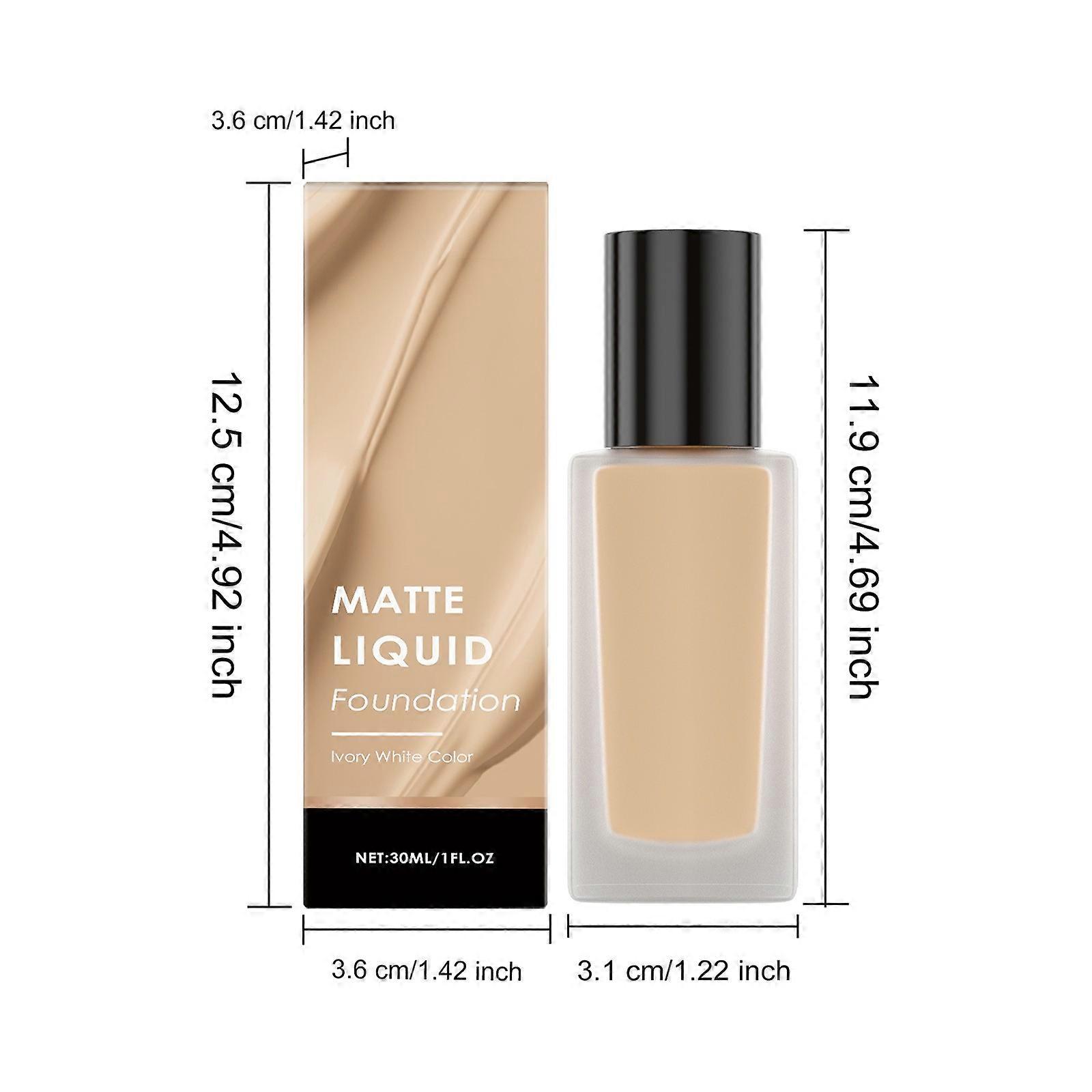 Matte Liquid Foundationing Light And Easy To Take Off Concealer WU848