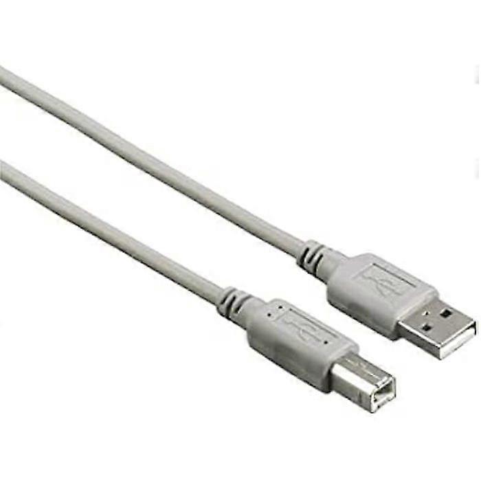 USB Cable - HAMA - USB A to USB B - 3 m - 6 Gbit/s - Additional shielding