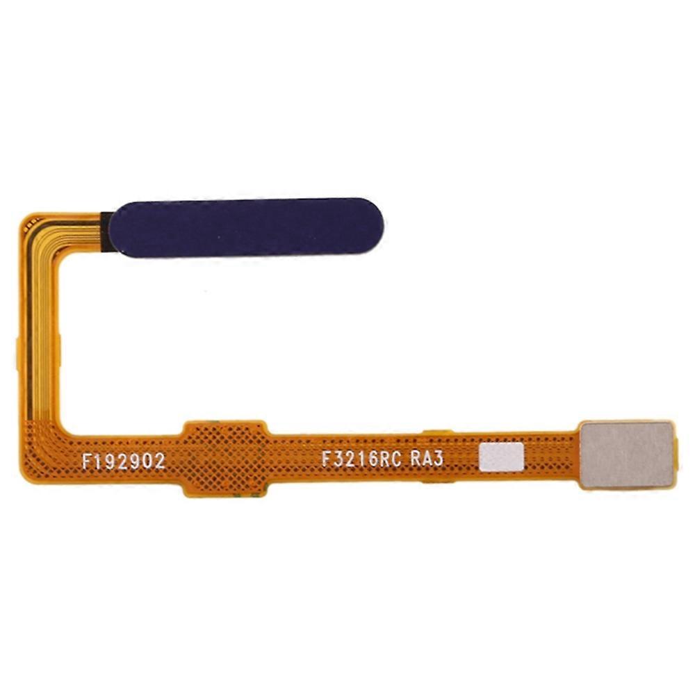 For Huawei P Smart Pro (2019) OEM Home Key Fingerprint Button Flex Cable Part (Without Logo)-Purple