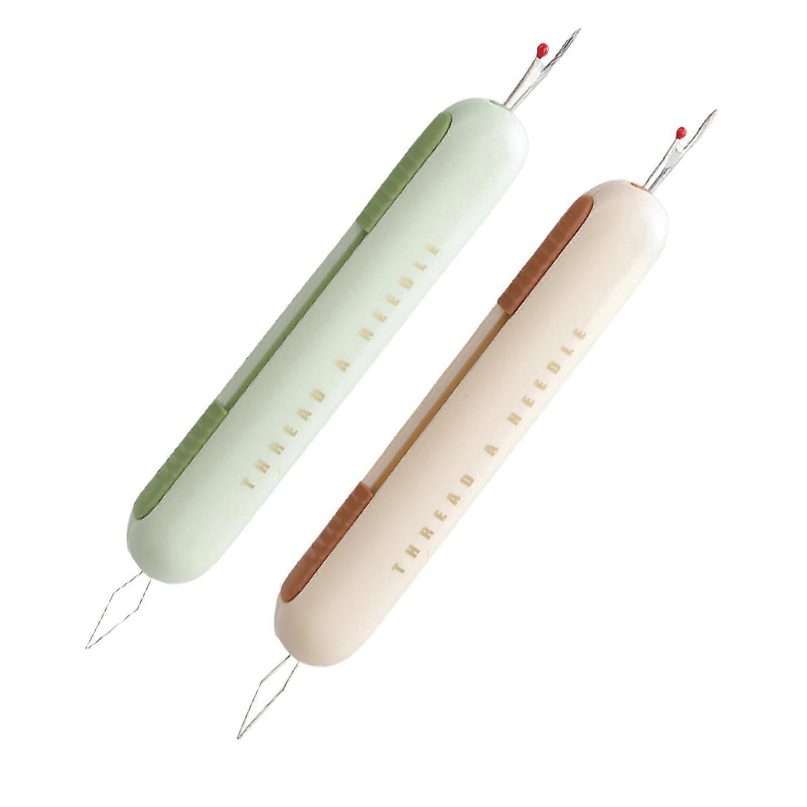 2PCS Seam Ripper Sewing Threader Durable Clothes Thread Remover Easy Threader
