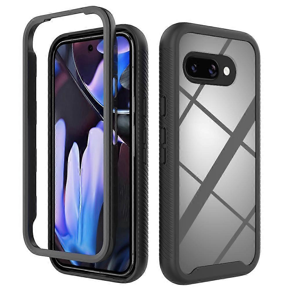 Starry Sky Solid Color Solid Rezistent la șocuri TPU Clear PC Phone Case