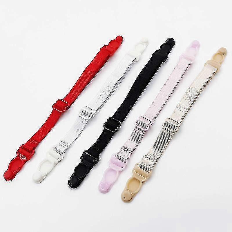 2025 10 stk kvinner sklisikker BH stropp klips justerbar BH spenne BH stropper holder