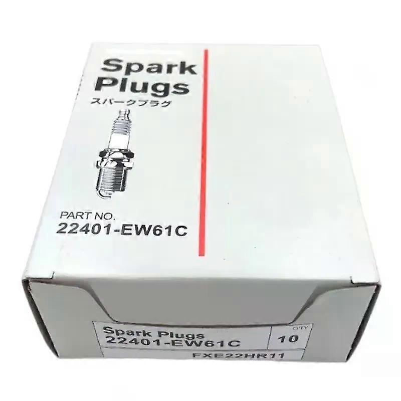 4/6pcs/ 22401-EW61C FXE22HR11 OEM# Dual Iridium Spark Plug compatible for Nissan Infiniti 3.5L V6 22401 EW61C 22401EW61C FXE22HR-11