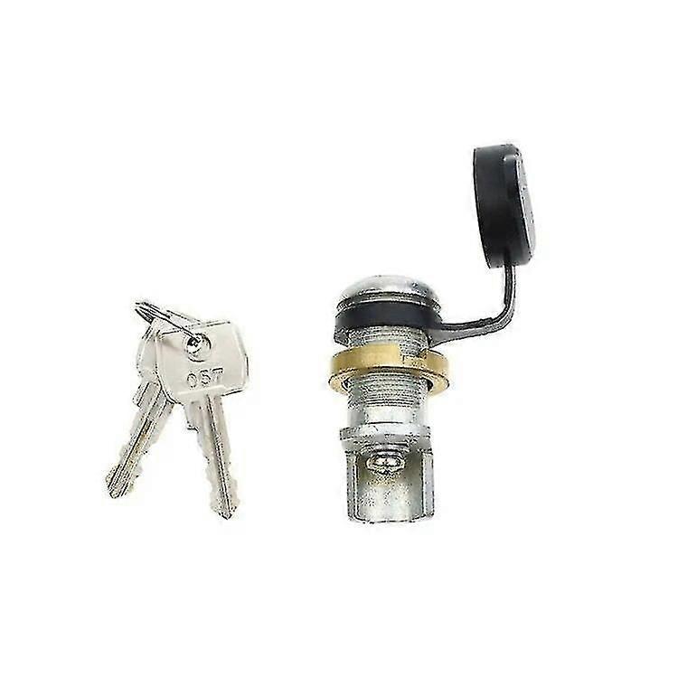 Barrel Lock & Keys Suitable For Ifor Williams Knott Avonride Trailer Hitch Lock