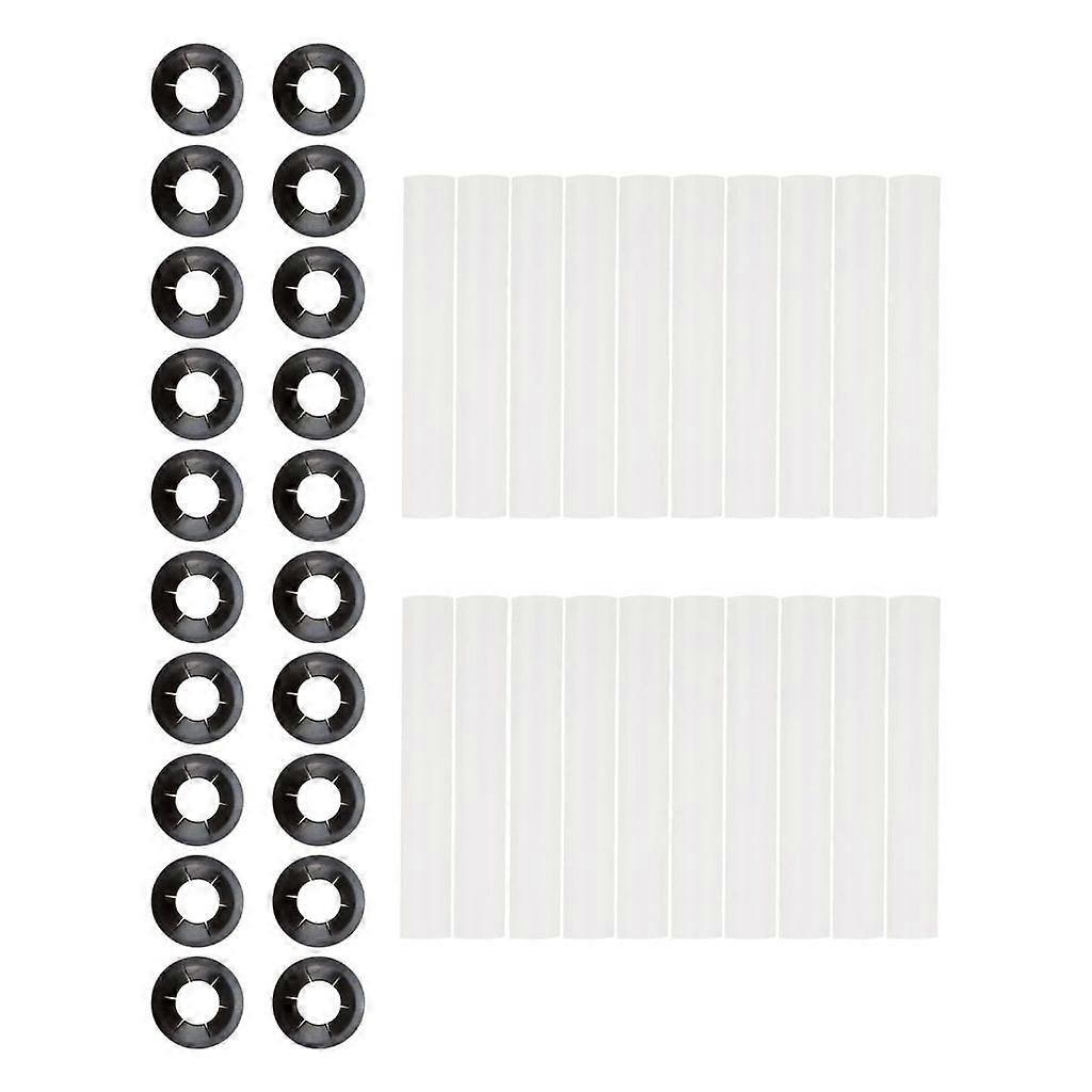 20pcs Quiet  Garage Door Hinge Rollers ABS Garage Door Rollers for Maintenance