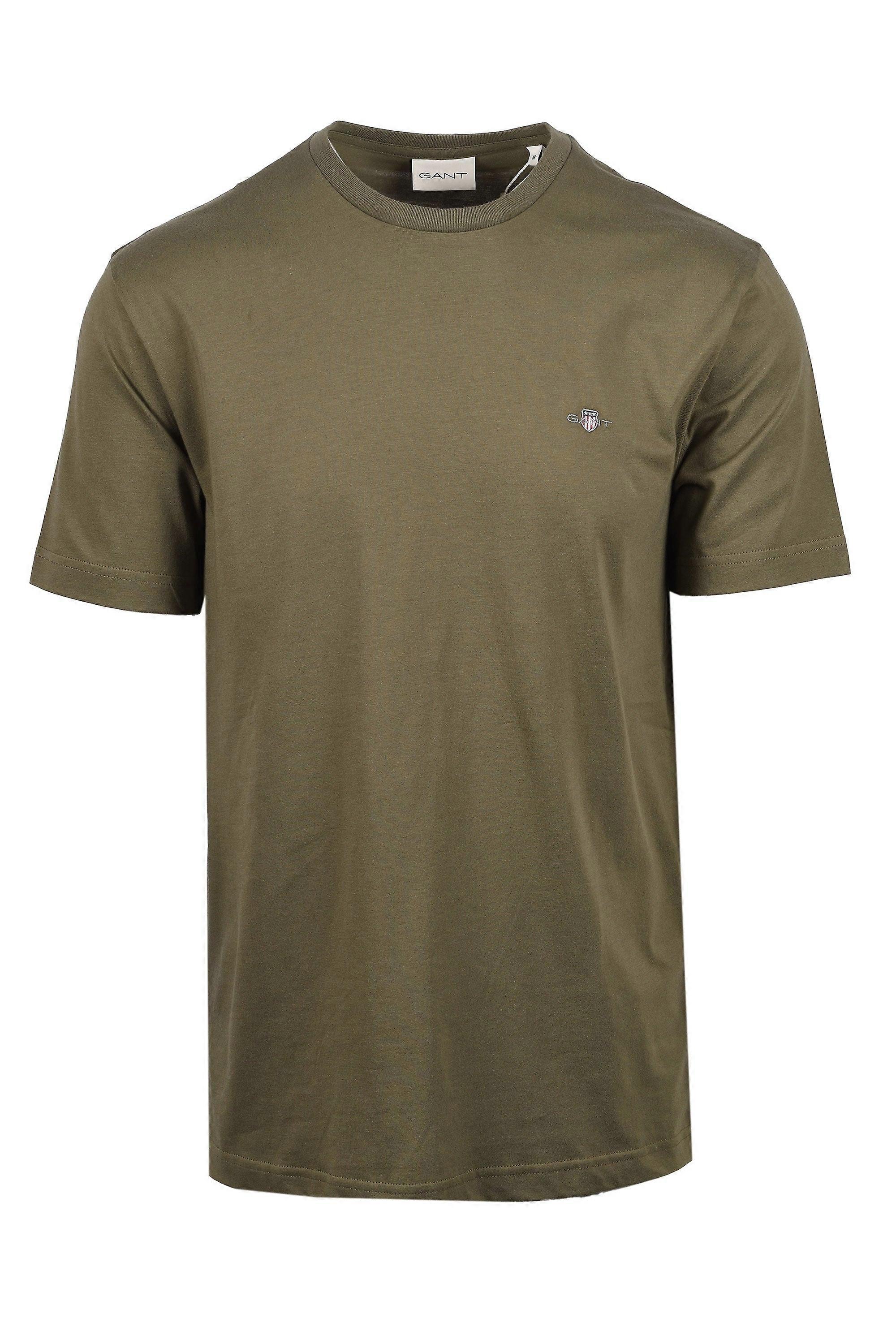 Gant Reg Shield Ss T-shirt Juniper Green