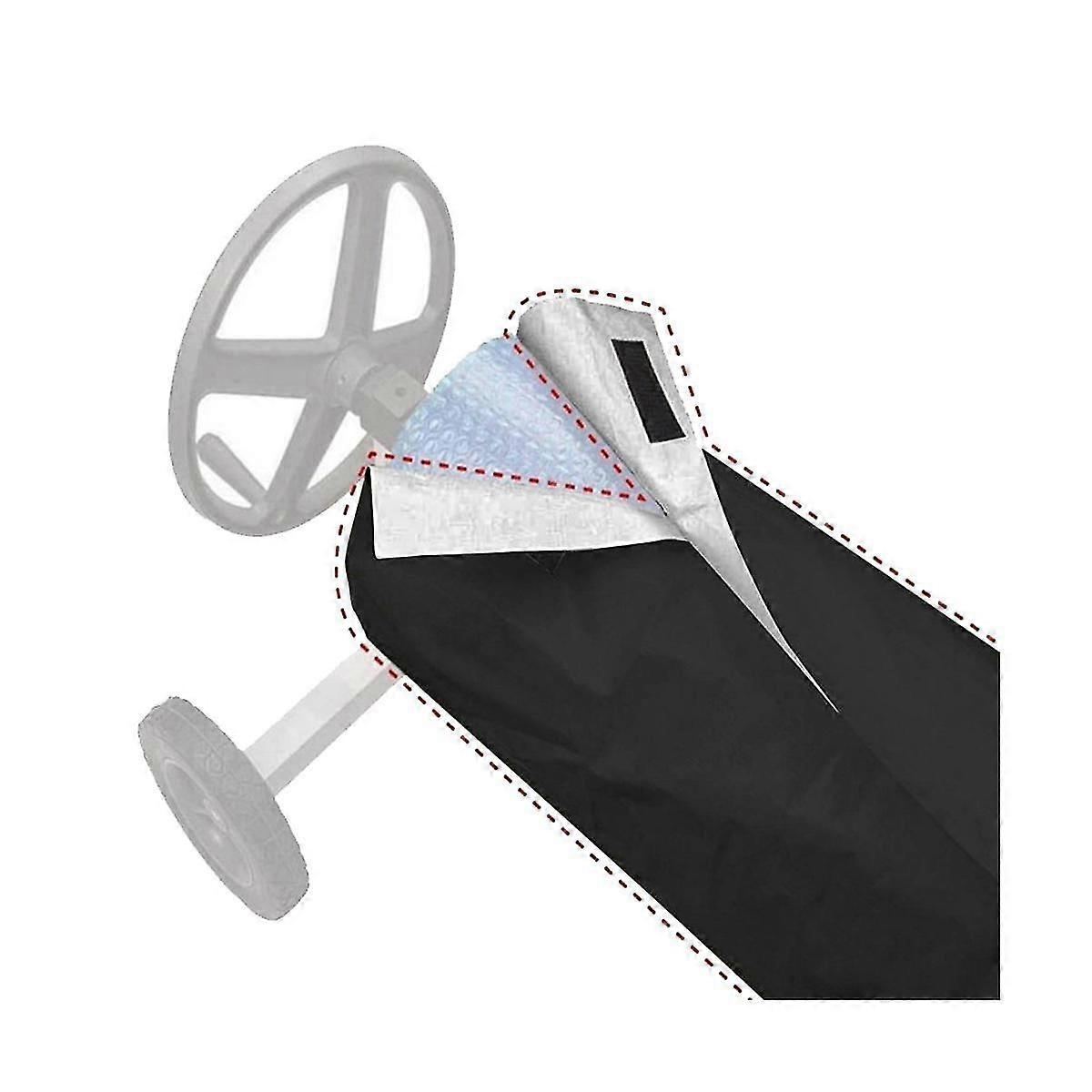 Swimming Pool -screen Cover Reel Protector Cover Outdoor Waterproof Uv Protective Swimming Tools Bl
