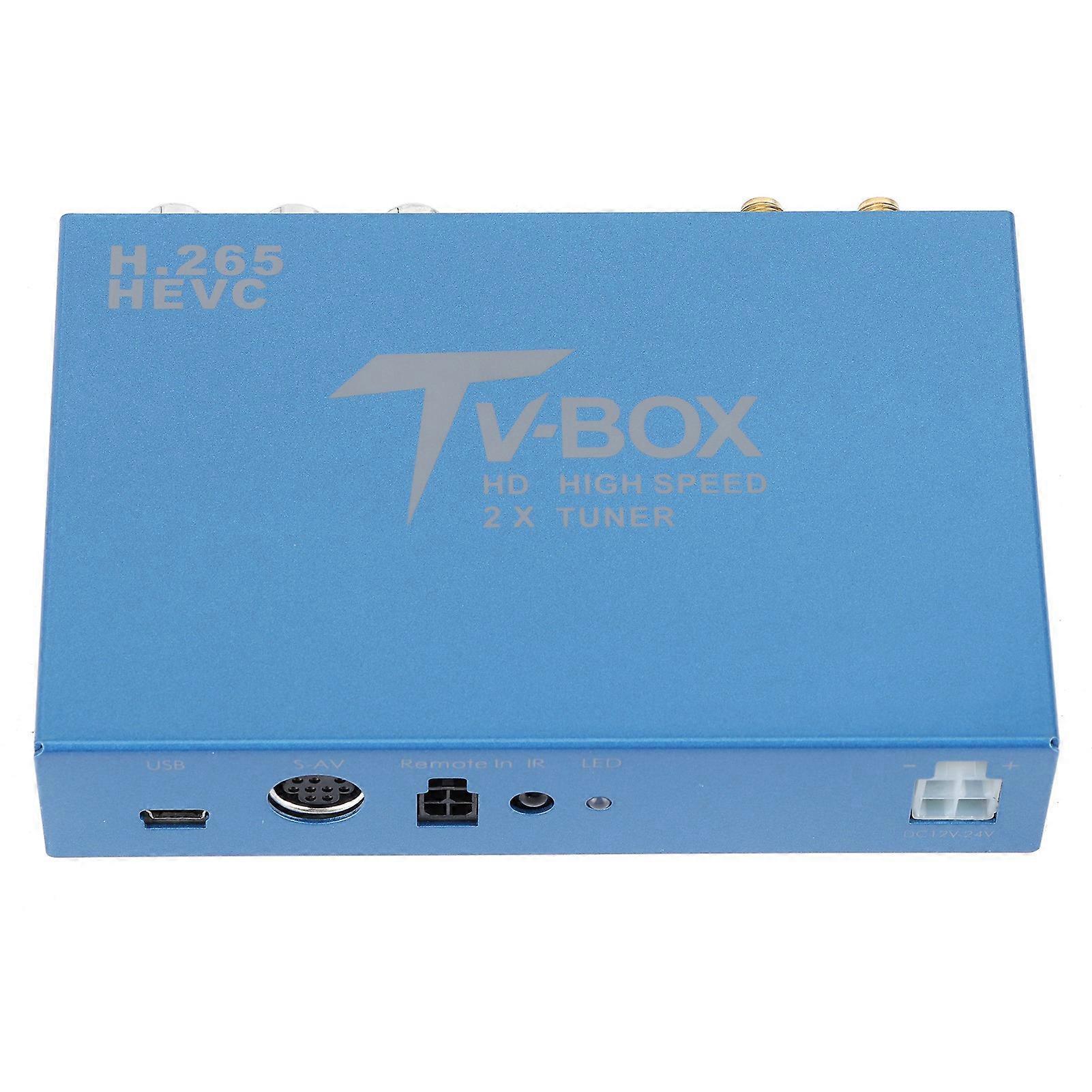 TV Receiver Device Digital Tuner Box High Speed USB RCA Audio Video Input Output