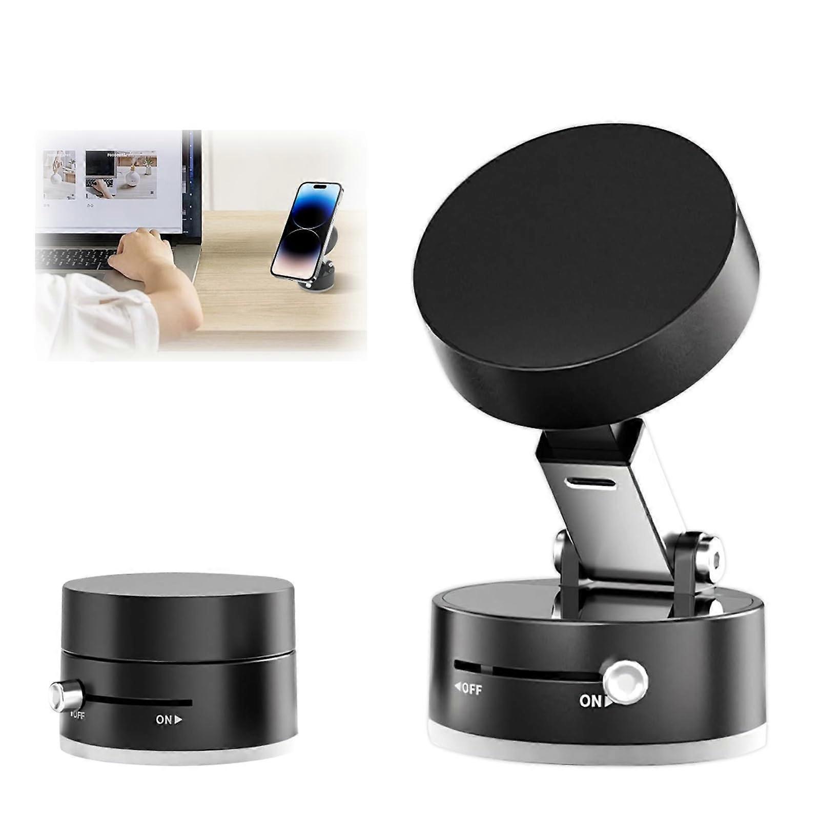 AstroScape Multifunctional Vacuum Suction Phone Holder,   Foldable Vacuum Magnetic