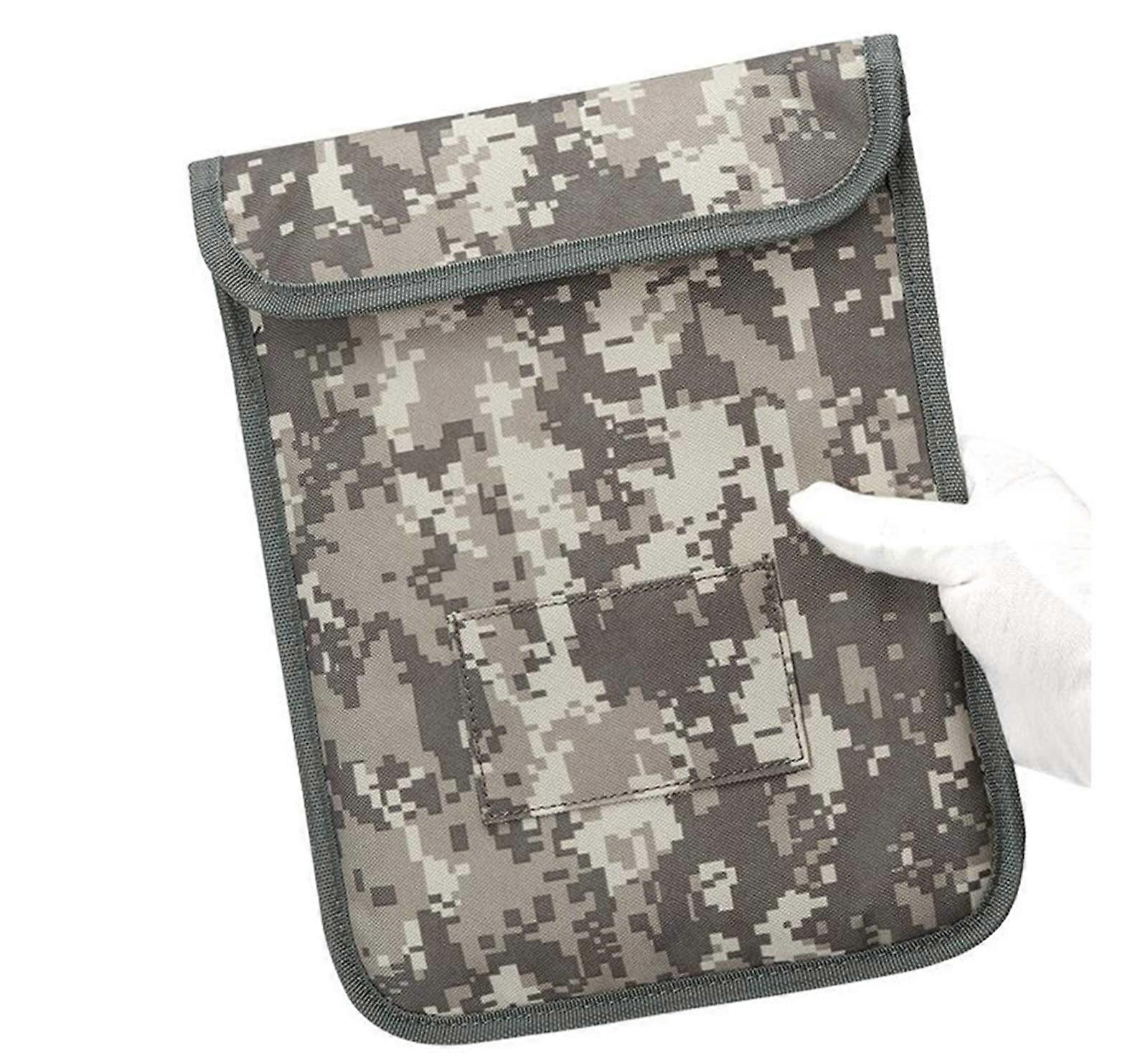 Faraday Bag Tablet Sleeve for iPad and Phones - Anti-Hacking Data Security Shielding for Travel, Law Enforcement, Military