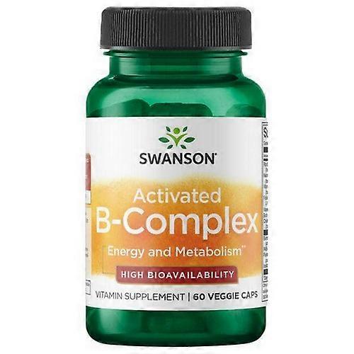 Swanson Vitamins Activated B-Complex High Bioavailability, 60 Veg Caps