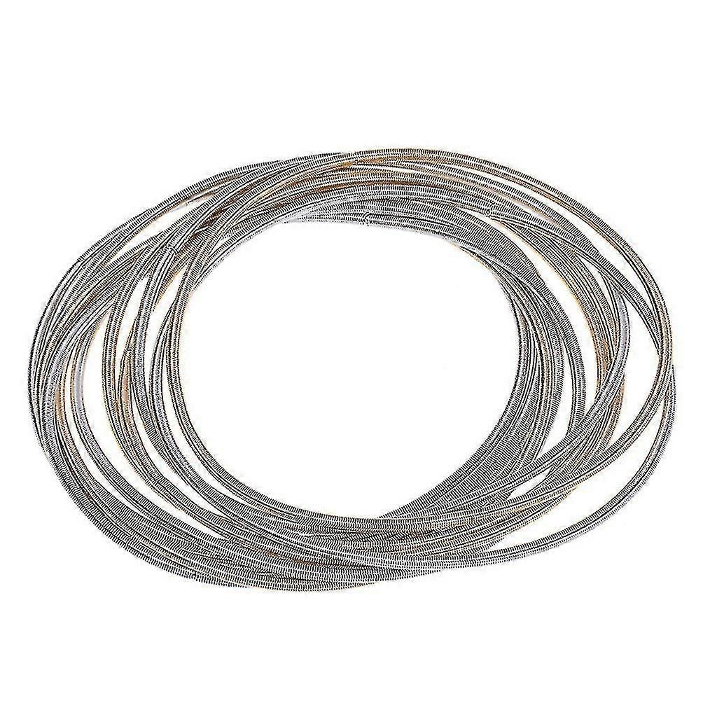 Retractable Carbon Steel Wire Bracelet Stackable Guitar String Spring Bracelet