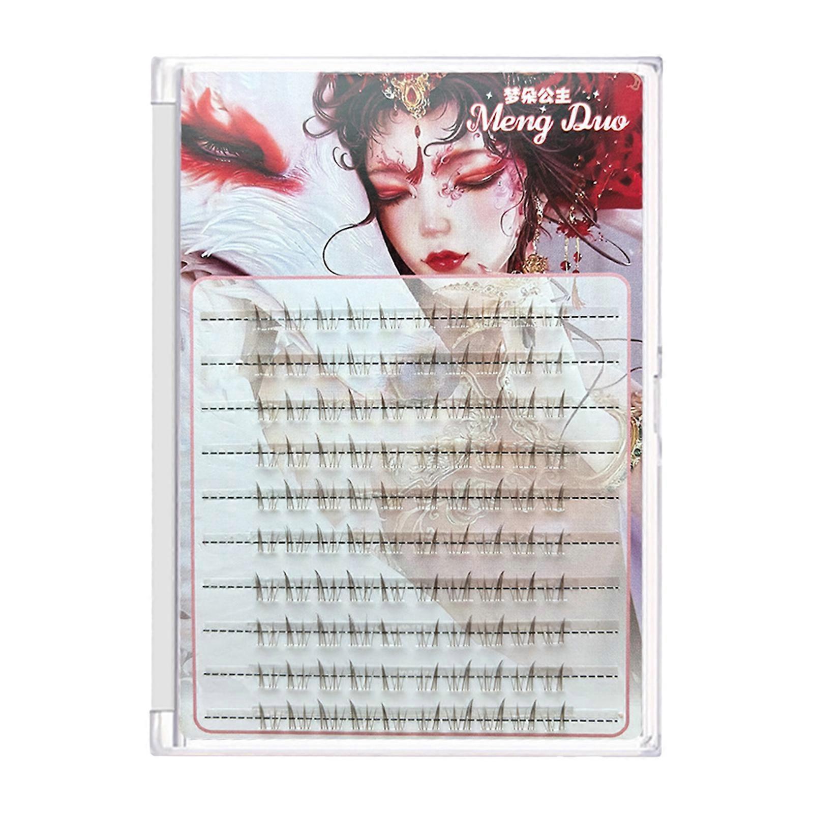 4-7mm Realistic Lower Eyelashes Wispy Cluster Eyelash Extensions