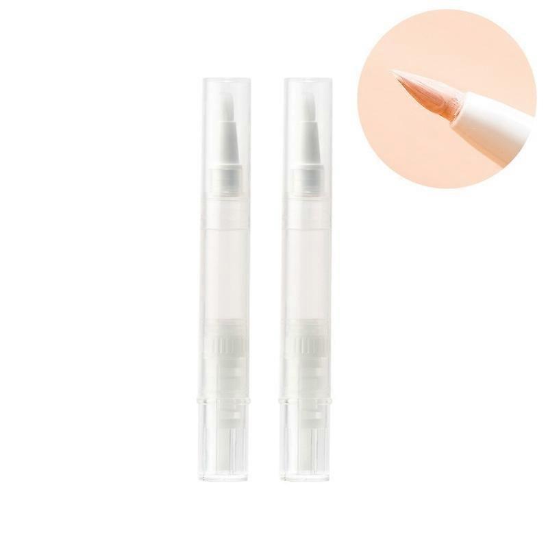 5 PCS Liquid Foundation Small Sample Refilling Pen Travel Portable Rotary Vacuum Refilling Bottle Specification： Brush Type / 5ml