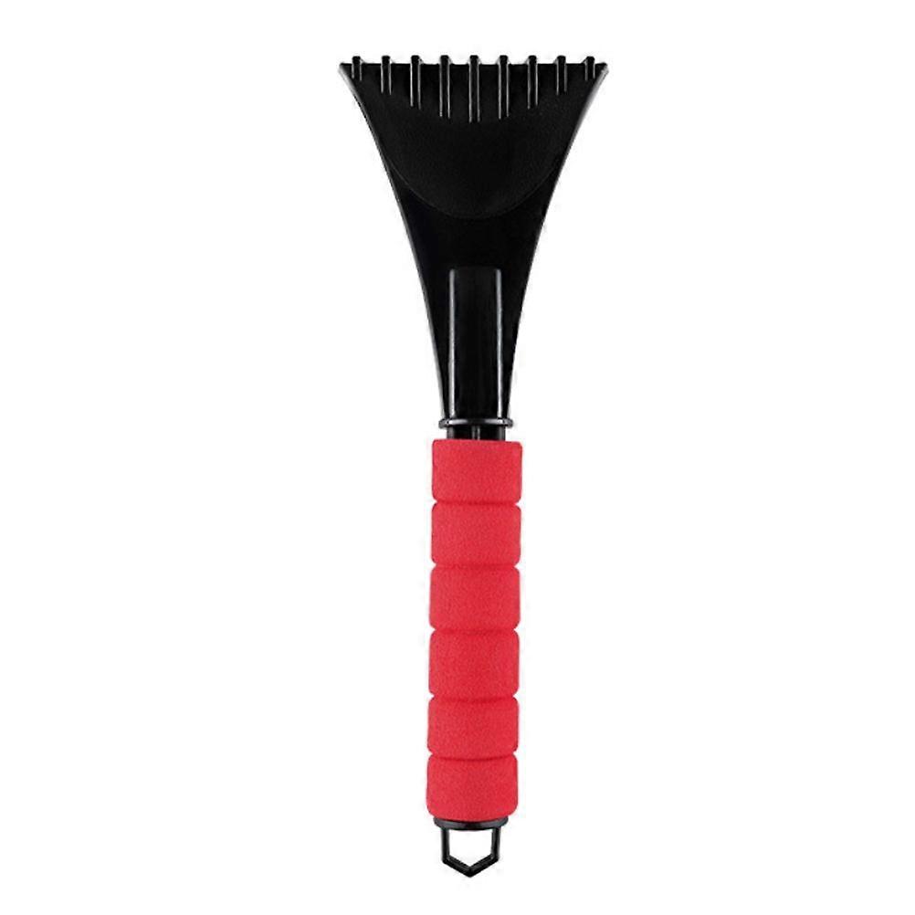 ABS plastic car window snow removal tool, suitable for car ice scraper with tail hole, portable windshield snow scraper