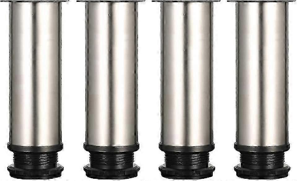 4 Adjustable Legs 150mm Thicken,stainless Steel, Adjustable Height 0-15mm With Stainless Steel Screws
