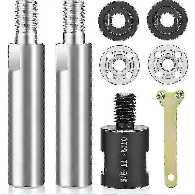Angle Grinder Extension Pole,M10 Thread Polisher Adapter Pole, Grinder Extension for 100 Type Angle Grinder/Polisher