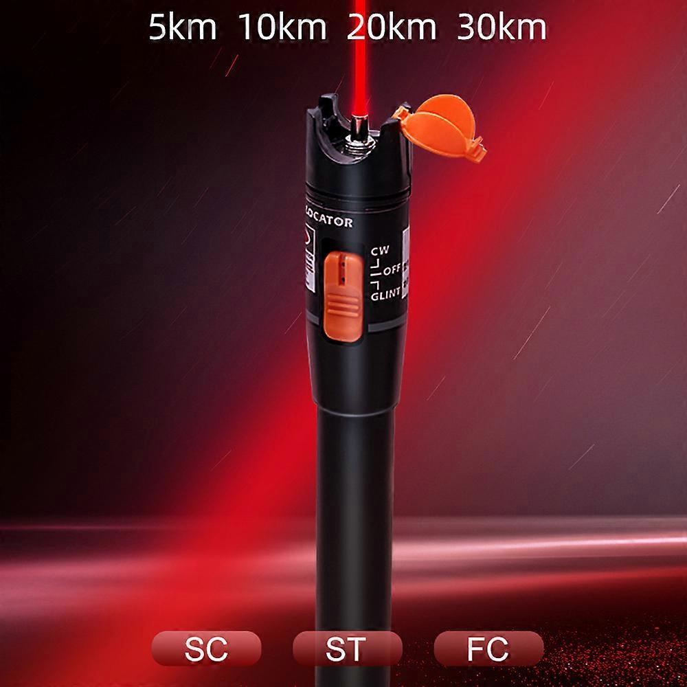 Set di misuratori di potenza leggeri portatili, kit di rete ad alta precisione, tester in fibra ottica con display digitale e localizzatore visivo di guasti