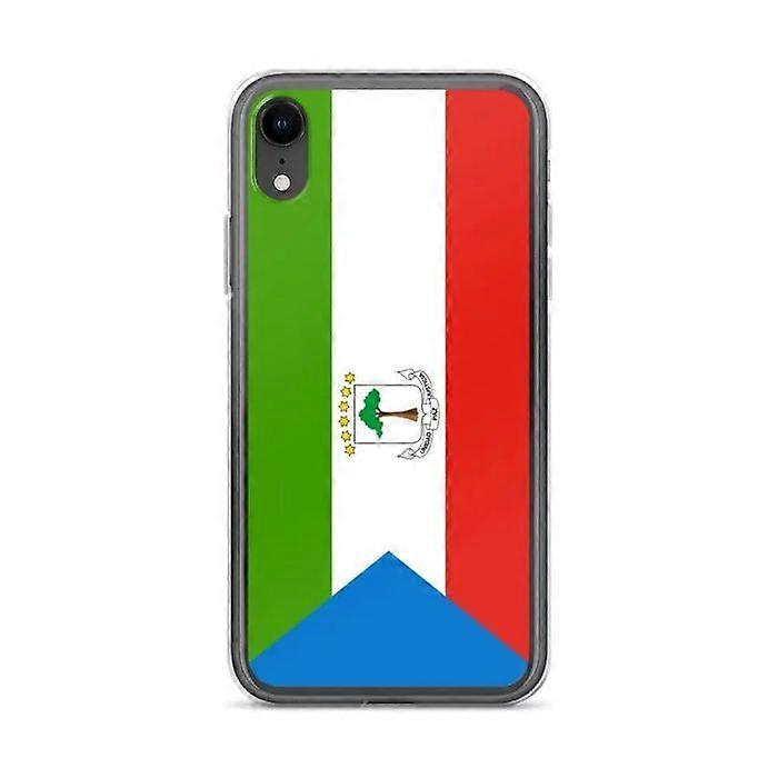 Phone case - PIXELFORMA - Equatorial Guinea Flag - Compatible with iPhone XR - Flexible - Shockproof