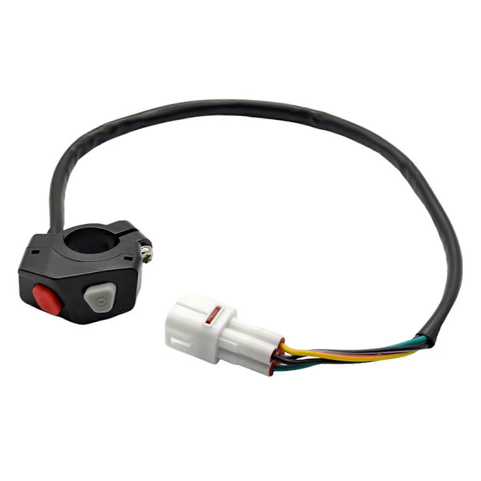 Universal Motorcycle Engine Cut Switch with Anti Corrosion Features Precisions Engine Control Switch Easy to Use for Bike