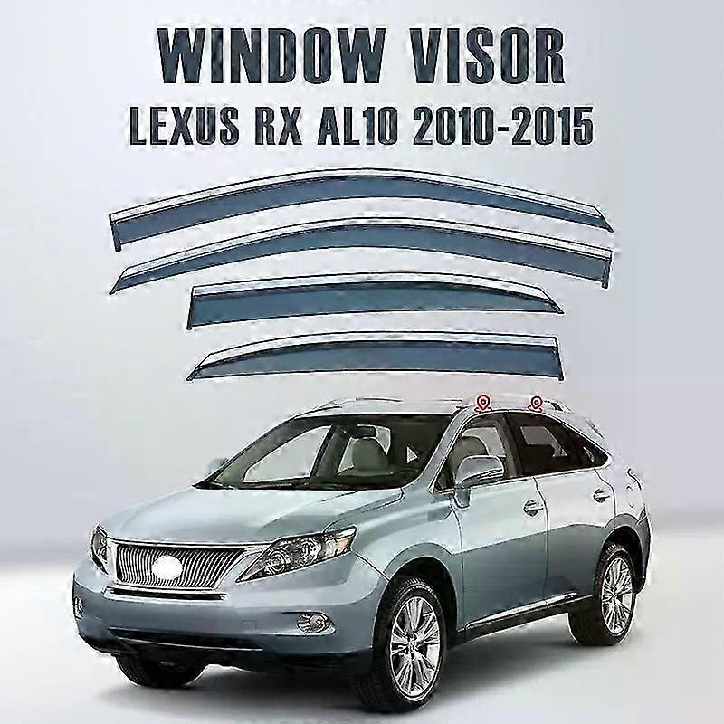 Unbraned S’applique à Convient pour Lexus RX AL10 2010-2015 Pare-soleil Pare-soleil Ventvisor Déflec